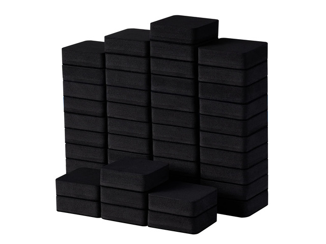 Favourde 48 Pack Magnetic Whiteboard Dry Erase Erasers for Classroom School Whiteboard Dry Erase Erasers Chalkboard for School Supplies and Office...