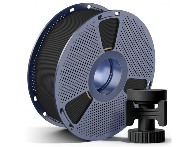Carbon Fiber PETG Filament 1.75mm, 1KG (Black) 10% Carbon Fiber Reinforced for Enhanced Tough, Stiffness & Heat Resistance, Industrial-Grade,Fits...