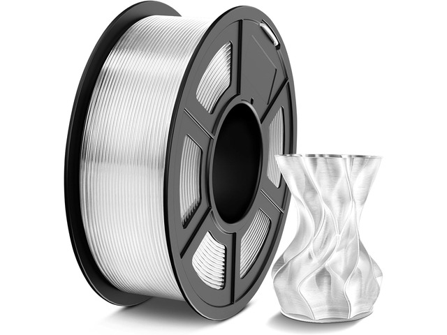 PETG Filament 1.75, 1kg Clear Strong Toughness PETG, Good Layer Adhesion, High Precision 3D Printer Filament, Dimensional Accuracy ±0.02mm, 1kg/Spool