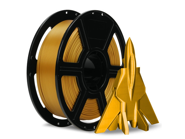 Rapid PETG Filament 1.75mm Metallic Bright Gold, Max 600mm/s High Speed Printing, 3D Printer Filament 1kg Spool, Dimensional Accuracy +/- 0.02mm,...