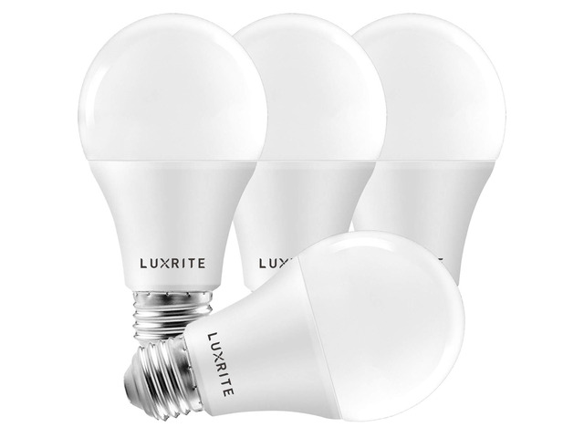 A19 LED Light Bulbs 100 Watt Equivalent Dimmable, 3000K Soft White, 1600 Lumens, Enclosed Fixture Rated, Standard LED Bulbs 15W, Energy Star, E26...