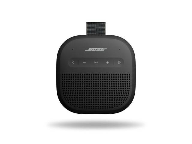 SoundLink Micro Portable Bluetooth Speaker (2nd Gen), Wireless Outdoor Speaker, Up to 12 Hours Battery Life, Waterproof and Dustproof, Black