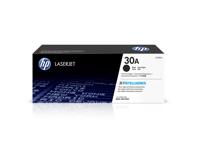 30A Black Toner Cartridge Works LaserJet Pro M203 Series, LaserJet Pro MFP M227 Series CF230A