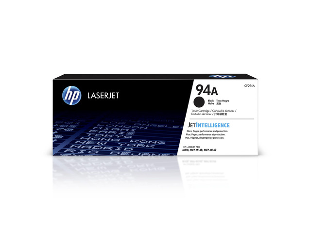 94A Black Toner Cartridge Works LaserJet Pro M118 Series LaserJet Pro MFP M148, M149 Series CF294A