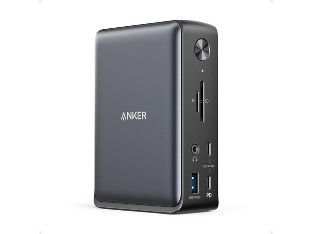 Laptop Docking Station, 13-in-1 USB C Docking Station, Triple Display 2 HDMI and 1 DP, 10Gbps USB-C and 5Gbps USB-A Data Ports, Ethernet, Audio,...