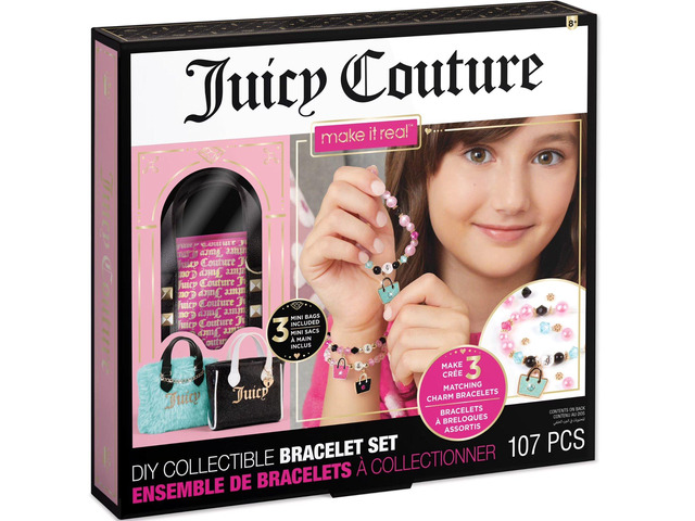 Make It Real: Juicy Couture: Mini Handbag Bracelet Wardrobe Set - 107pc