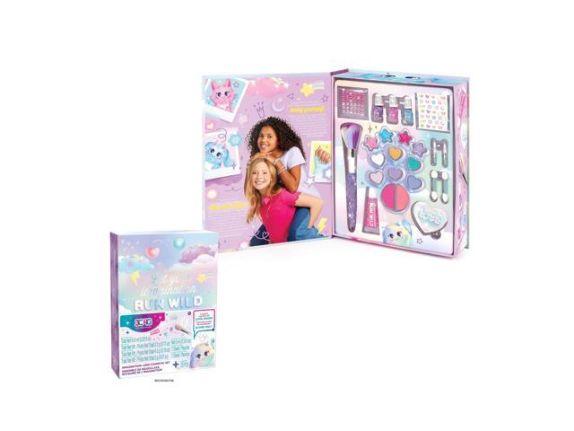 Make It Real 3C4G: Imagination Land Cosmetic Set - 25pc Complete Beauty Set, Blush, Eyeshadow, Lip Gloss, Nail Polish, Three Cheers for Girls, Kids...