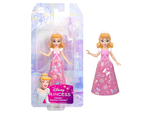 Disney Princess Cinderella Posable Small Doll in Shiny Outfit