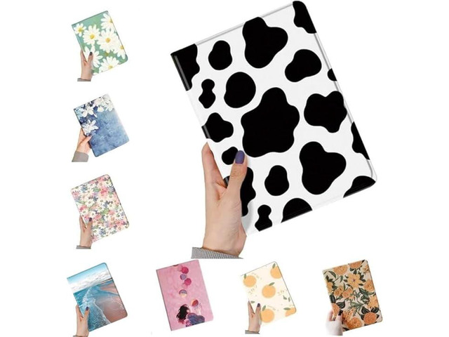 Floral Leather Smart Cover with Pencil Holder Auto Sleep Wake for iPad Mini 4/5 Color G