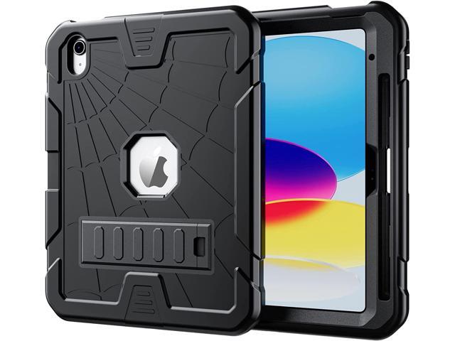 iPad Case 10th Generation for Kids, iPad 10.9 inch Case with Stand, Heavy Duty Rugged Protective iPad 10th 2022 Case Cover A2757, A2777 with Pencil...