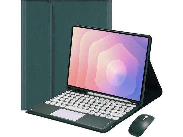 Magnetic Detachable Touch Keyboard Case with Mouse for Samsung Tab S11 11' 2025 (SM-X730/SM-X736B)Dark Green