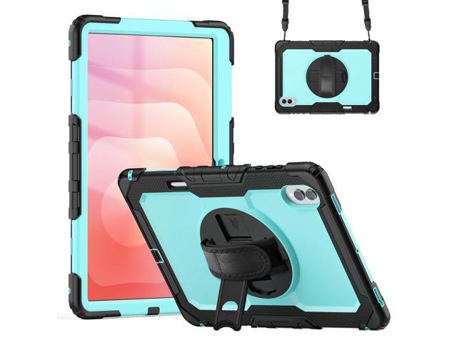 Heavy Duty Shockproof Case with 360° Rotatable Stand, Hand & Shoulder Strap for Samsung Galaxy Tab S11 Ultra 14.6' 2025 (SM-X930/SM-X936B),Light...
