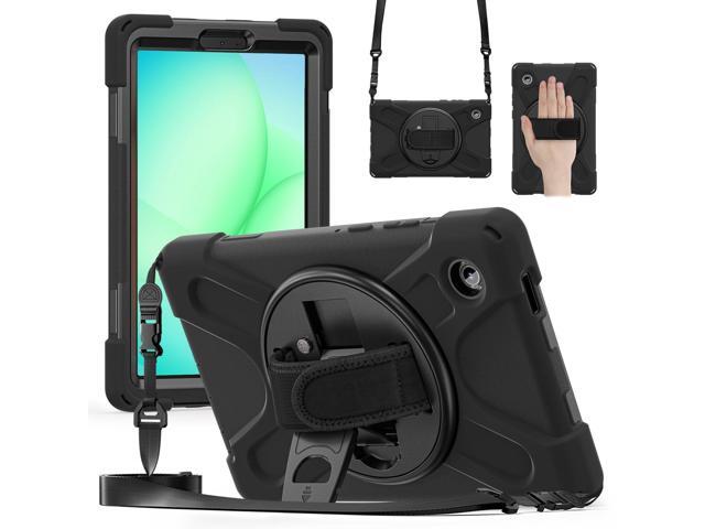 Shockproof Kids Case with Pencil Holder, 360° Rotatable Stand, Hand & Shoulder Strap for Samsung Galaxy Tab A11 8.7' (2025) / Tab A9 8.7' (2023),...