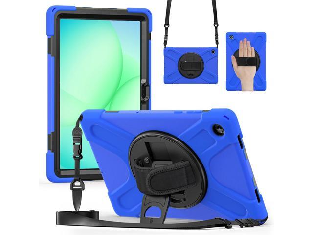 Shockproof Kids Case with Pencil Holder, 360&deg; Rotatable Stand, Hand & Shoulder Strap for Samsung Galaxy Tab A11 Plus 11 (2025) / Tab A9 Plus 11...