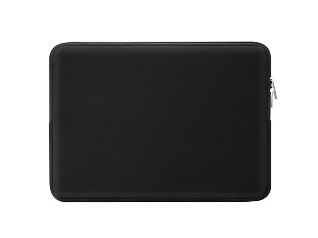Soft Padded Zipper Laptop Sleeve for 17' Notebooks, Chromebooks & Ultrabooks, Black