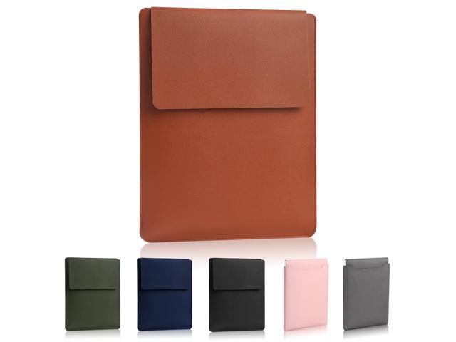 Padded Thin Portable Laptop Sleeve for 13.3-14 Inch, Compatible with 2022 MacBook Pro 14', 2015 MacBook Pro/Air 13.3', Air-Brown