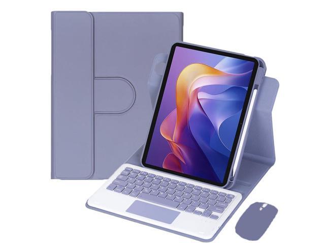 360° Rotating Keyboard Case for Xiaomi Redmi Pad 2 11 Inch 2025, Detachable Rechargeable English Keyboard with Trackpad, Built-in Pencil Holder,...
