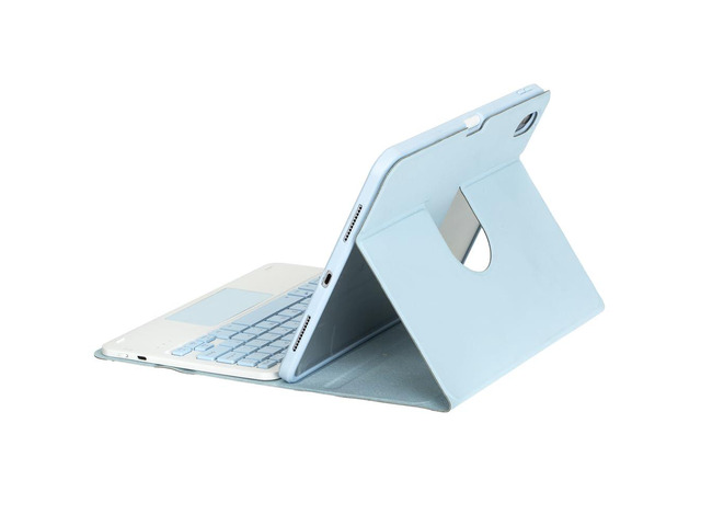 Detachable Rechargeable Rainbow Backlit Trackpad Keyboard Case with Pencil Slot & 360° Rotatable Horizontal/Vertical Stand for 11 Inch 2025 Xiaomi...