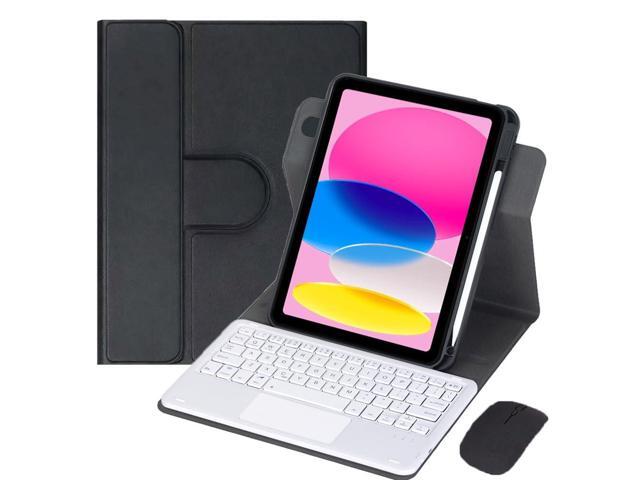 360° Rotatable Detachable Rechargeable Keyboard Case with Trackpad & Pencil Slot, Horizontal & Vertical Stand Cover for iPad A16 2025 / iPad 11th...