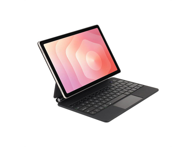 Magnetic Magic Backlit Keyboard with Multi-Touch Trackpad & Power Indicator Display for 11-inch 2025 Samsung Galaxy Tab S11 (SM-X730/SM-X736B), US...