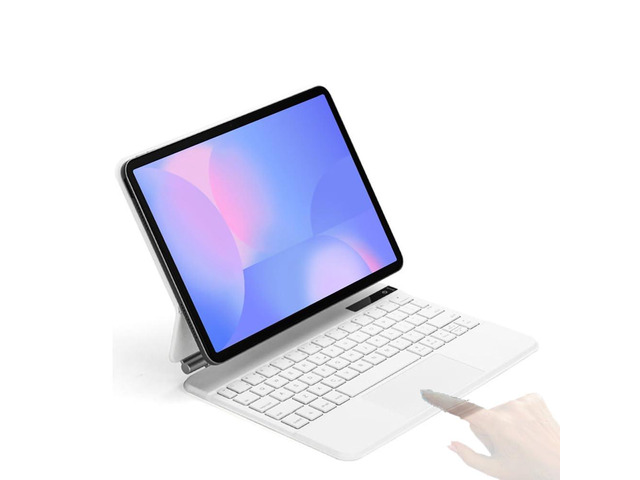 Magnetic Magic Backlit Keyboard with Multi-Touch Trackpad & Power Display Indicator for 13.1-inch 2025 Samsung Galaxy Tab S10 FE Plus...