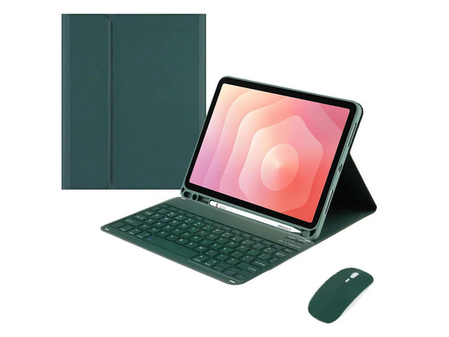 Detachable Rechargeable Bluetooth English Keyboard Case with Pencil Slot & Adjustable Stand for Samsung Galaxy Tab S11 11 Inch 2025 (SM-X730/X736B)...