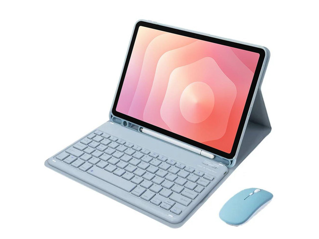 Detachable Rechargeable Bluetooth English Keyboard Case with Pencil Slot & Adjustable Stand for Samsung Galaxy Tab S11 11 Inch 2025...