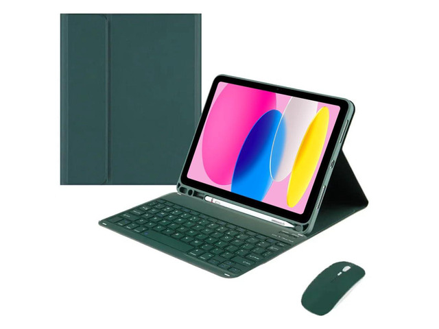 Detachable Bluetooth Keyboard Case for iPad 11th Gen 11' 2025 (A16 Chip, A3354/A3355/A3356), Rechargeable English Keyboard Folio Cover with Pencil...