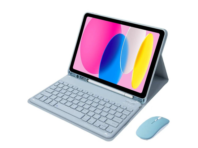 Detachable Bluetooth Keyboard Case for iPad 11th Gen 11' 2025 (A16 Chip, A3354/A3355/A3356), Rechargeable English Keyboard Folio Cover with Pencil...