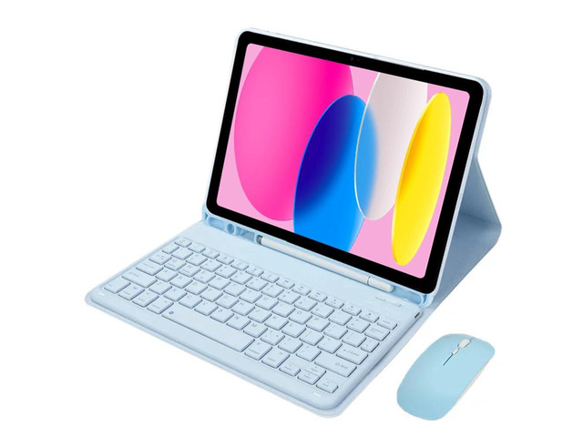 Detachable Bluetooth Keyboard Case for iPad 11th Gen 11' 2025 (A16 Chip, A3354/A3355/A3356), Rechargeable English Keyboard Folio Cover with Pencil...