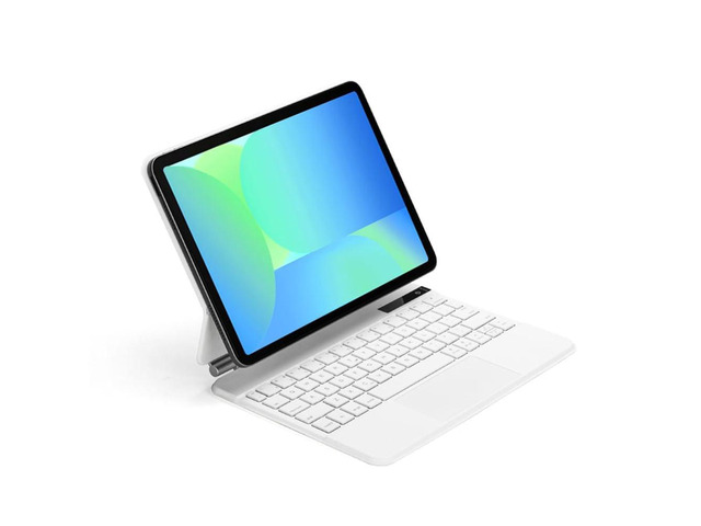 Magnetic Detachable Backlit Keyboard Case with Multi-Touch Trackpad & Power Display for Samsung Galaxy Tab S10 FE 10.9' 2025 (SM-X520/SM-X526B), US...