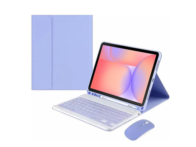 Detachable Bluetooth Keyboard Case for Samsung Galaxy Tab S10 Lite 10.9' 2025 (SM-X400/X406B), English Layout Cover with S Pen Holder & Foldable...