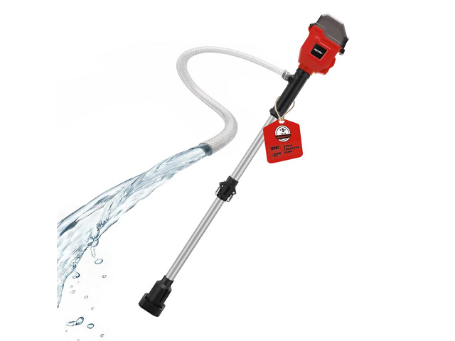 Cordless Stick Water Transfer Pump Compatible with Milwaukee 18V Battery Tool Only, 720GPH Brushless Battery Powered Submersible Pump, Portable...
