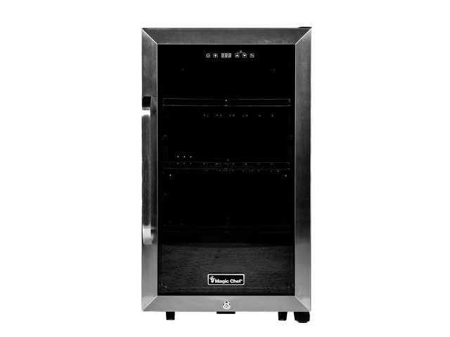 Commercial 18.9 in. W. Single Zone 83 Can Cooler in Stainless Steel