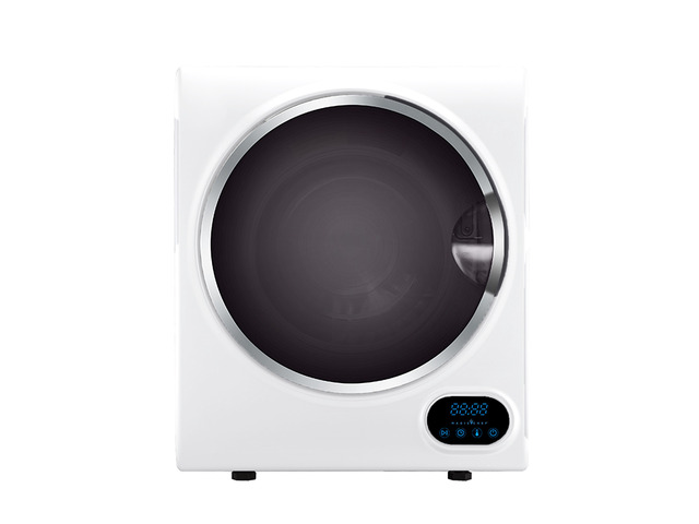 1.5 cu. ft. Vented Compact Electric Dryer in White with Sensor