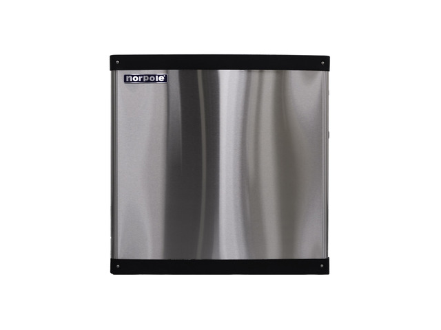 Commercial 350 lbs. Freestanding Ice Maker in Stainless Steel