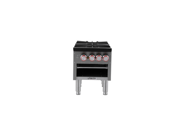 Commercial Double Stock Pot Countertop Gas Cooktop