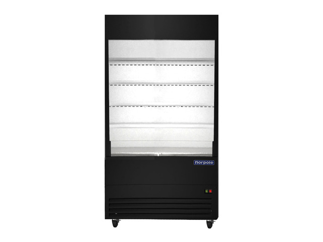Commercial 48 in. Open Air Merchandiser in Black