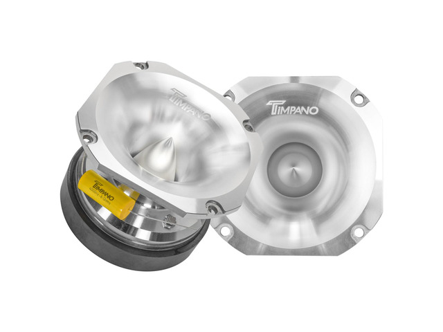 Super Tweeter 4 Inch TPT-ST71 Chrome, 8 Ohm, 900 Watts Max, 108 db, High Sensitivity, PRO Audio Bullet Super Tweeters (Pair)