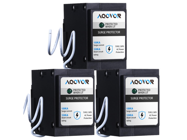 Type BR Whole-Panel Circuit Breaker Surge Protective Device (3-Pack)