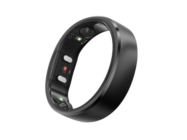 World's First Smart Ring Sleep Apnea Monitoring, Gen 2 12-Day Battery, Stress/HR/Women's Health, No