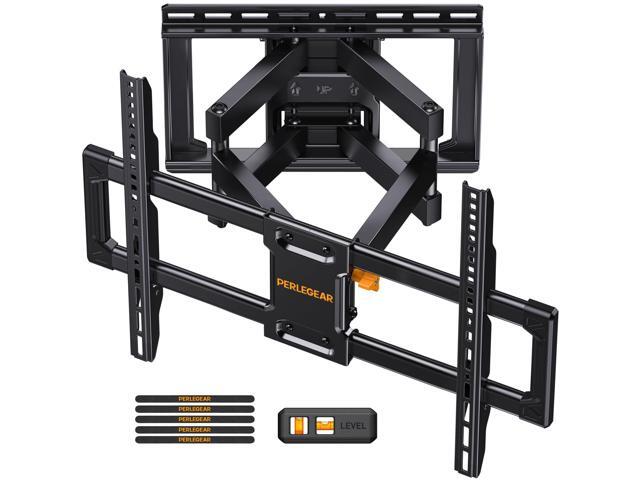 Heavy Duty Full Motion TV Mount 42-90 Inch TVs, 132lbs Capacity, Dual Articulating Arms, Tool-Free T Heavy Duty Full Motion TV Mount 42-90 Inch TVs, 132lbs Capacity, Dual Articulating Arms, Tool-Free T