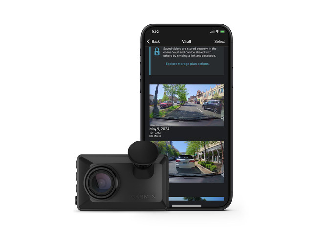 Compact 1080p HD Dash Cam X110 140-Degree Field View, Built-in Polarizer, Voice Control, GPS, 2.4 Di