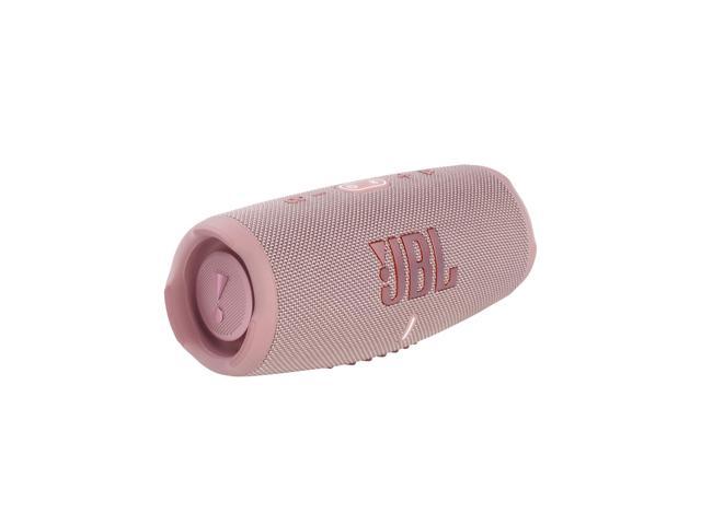 CHARGE 5 - Portable Waterproof (IP67) Bluetooth Speaker with Powerbank USB Charge out, 20 hours playtime, Partyboost (Pink)