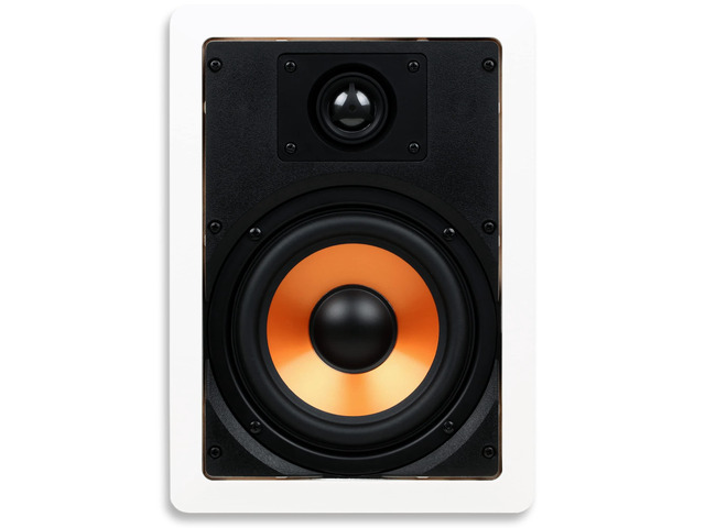M-6S 2-Way in-Wall Speaker, 7.3'(W) by 10.7'(H) Cutout, Home Theater, Whole House Audio, Indoor or Covered Outdoor, 6.5' Woofer, 1' Tweeter, White,...