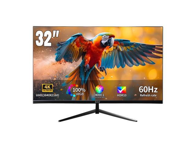 32' 4K Gaming Monitor - UHD(3840 * 2160) 60Hz Computer Monitor, Immersive Gaming Experience with Refresh Rate, VA Panel, Adptsync Premium HDR10 ...