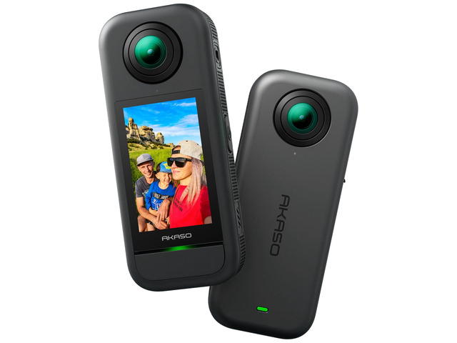 360 Action Camera - 5.7K 360 Video with 1/2' 48MP Sensors, 72MP 360 Photo, 360-SuperSmooth, Invisible Selfie Stick Effect, 360° Horizon Lock, AI...