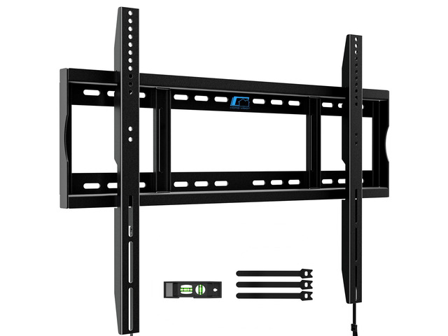 Heavy Duty Fixed TV Wall Mount Bracket for 48-120 Inch Extra Large Flat Screen Smart TVs, 264 Lbs Capacity, Max VESA 800x600 mm, Stud Spacing...