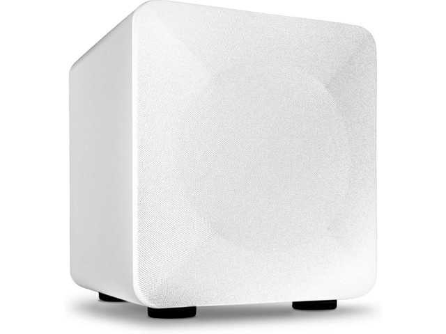 S6 Powered Subwoofer - Mini 6 Inch 210 Watt Front-Firing TV Speaker for Music and Movie Lovers