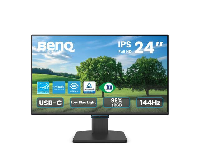 GW2490C 23.8' IPS Computer Montior 1080P FHD 144Hz Game-Ready, Home Office, USB-C, Visual Optimizer, Flicker-Free, Low Blue Light, Ultra Slim...